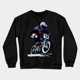 bmx rider Crewneck Sweatshirt